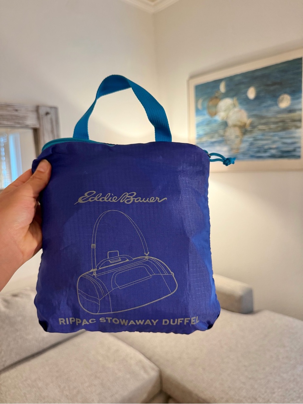 Eddie Bauer Rippac Stowaway 40L Packable Duffel Bag